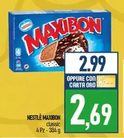 Ciro Amodio Maxibon classic Nestlé offerta
