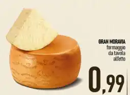 Ciro Amodio Gran Moravia formaggio da tavola all'etto offerta