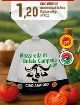 Ciro Amodio Mozzarella di Bufala Campana DOP Ciro Amodio offerta