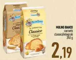Ciro Amodio Mulino Bianco il cornetto classico offerta