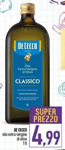 Ciro Amodio De Cecco olio extra vergine di oliva offerta