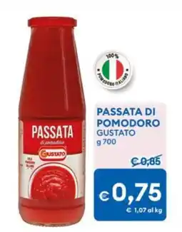 MD Discount Passata di pomodoro Gustato offerta