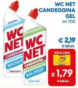 MD Discount WC NET candeggina gel offerta