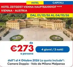 MD Discount Hotel Zeitgeist Vienna Hauptbahnhof offerta