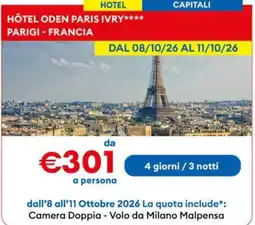 MD Discount Hotel Oden Paris Ivry**** offerta