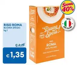 MD Discount Riso Roma Buona Spesa! offerta