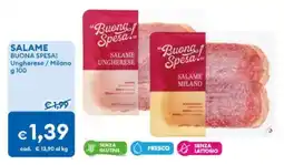 MD Discount Salame Buona Spesa! offerta