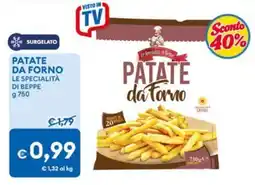 MD Discount Patate da forno Le specialità di Beppe offerta