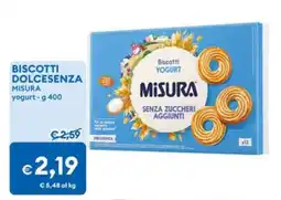 MD Discount Biscotti Yogurt Misura offerta