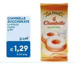 MD Discount Ciambelle zuccherate La Dolce offerta