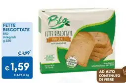 MD Discount Bio fette biscottate integrali biologiche offerta