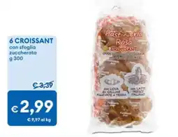 MD Discount Croissant con sfoglia zuccherata offerta