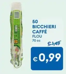 MD Discount Bicchieri caffé Flou offerta