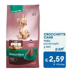 MD Discount Miba Pro Crocchette Piccola Taglia offerta