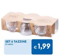 MD Discount Tazzine in vetro offerta