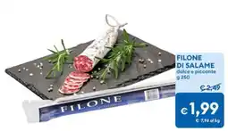MD Discount Filone di salame dolce e piccante offerta