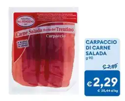 MD Discount Carne Salada Carpaccio offerta
