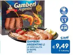MD Discount Gamberi Argentini L1 Le Specialità di Beppe offerta