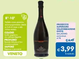 MD Discount Prosecco superiore Valdobbiadene DOCG Galadino offerta