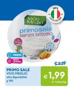 MD Discount Primosale senza lattosio Vivo Meglio offerta