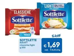 MD Discount Sottilette Kraft classiche/light offerta
