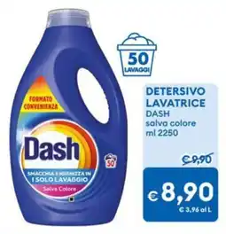 MD Discount Detersivo lavatrice Dash salva colore offerta