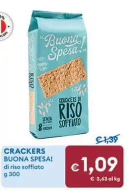 MD Discount Crackers Buona Spesa! di riso soffiato offerta