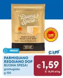 MD Discount Parmigiano Reggiano DOP Buona Spesa! grattugiato offerta