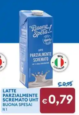 MD Discount Latte parzialmente scremato UHT Buona Spesa! offerta