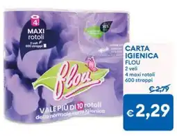 MD Discount Carta igienica Flou offerta