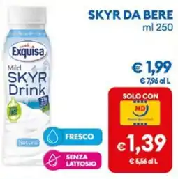 MD Discount Exquisa Mild SKYR Drink offerta