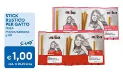 MD Discount Stick rustico per gatto Miba offerta