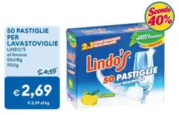 MD Discount Lindo's pastiglie per lavastoviglie al limone offerta