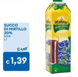 MD Discount Pfanner succo di mirtillo offerta