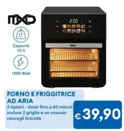 MD Discount Forno e friggitrice ad aria MXD offerta