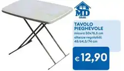 MD Discount Tavolo pieghevole MD casa offerta