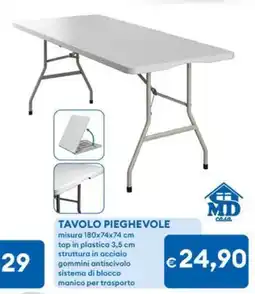 MD Discount Tavolo pieghevole MD casa offerta