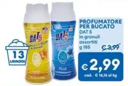 MD Discount Profumatore per bucato DAT 5 offerta