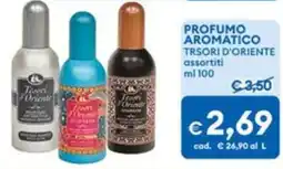 MD Discount Profumo aromatico Trsori d'Oriente offerta
