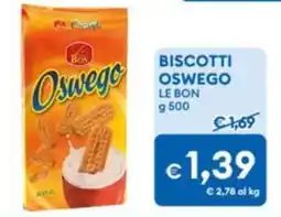 MD Discount Biscotti Oswego Le Bon offerta
