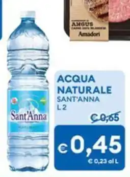 MD Discount Acqua naturale Sant'Anna offerta