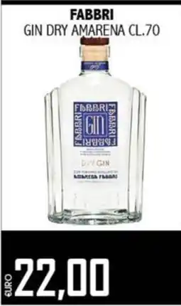Big Food Fabbri Gin Dry Amarena offerta