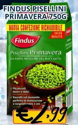 A Casa Mia Findus Pisellini Primavera offerta