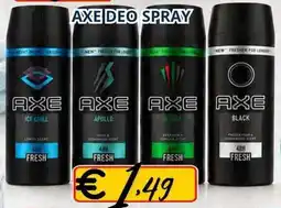 A Casa Mia Axe deo spray offerta