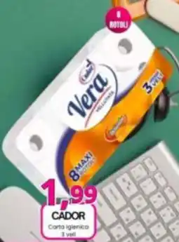 Irys Cador carta igienica vera offerta