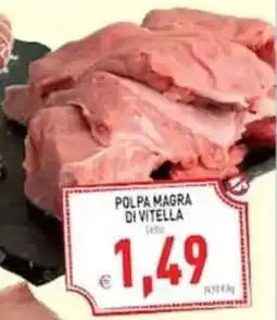 Pim Supermercati Polpa magra di vitella offerta