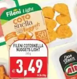 Pim Supermercati Fileni cotosnella nuggets light offerta