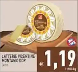 Pim Supermercati Latterie Vicentine Montasio DOP offerta