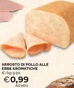 Maxisconto Arrosto di pollo alle erbe aromatiche offerta