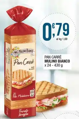 Sidis mini Pan Carrè Mulino Bianco offerta